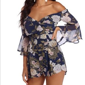 Floral romper